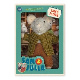 Poupée Souris Le Père de Sam - Sam & Julia – Un personnage emblématique et attachant !