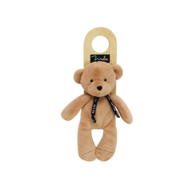 Ours 23 cm Beige – Le doudou idéal pour des câlins tout doux !