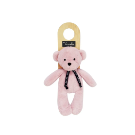 Ours 23 cm Rose Poudré – Un doudou tout doux pour bébé !