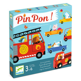 Jeu de société - Pinpon - Dès 3 ans - Djeco