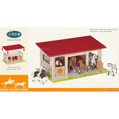 box chevaux jouet