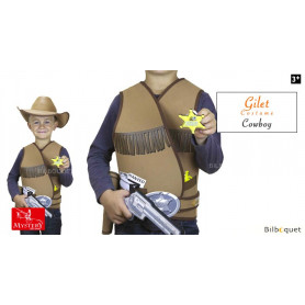 Gilet de cowboy 5/8ans - Déguisement enfant